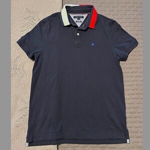 Tommy Hilfiger Custom Fit Navy Polo-M